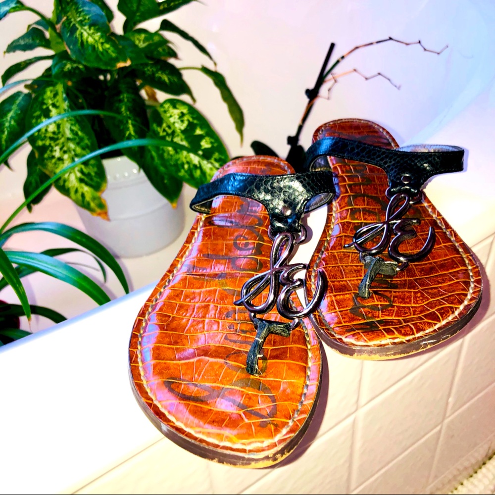 Sam Edelman Gabby Sandal Black 6.5